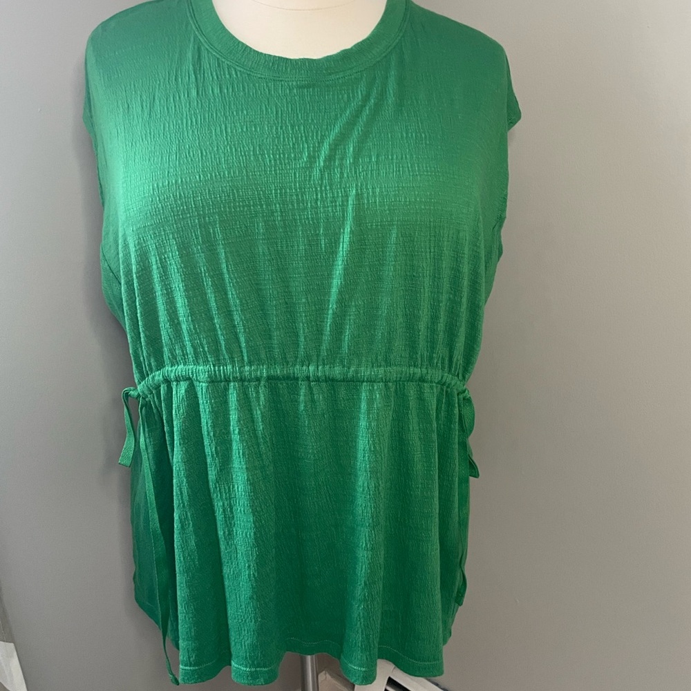 Cinch Waist Tunic Top